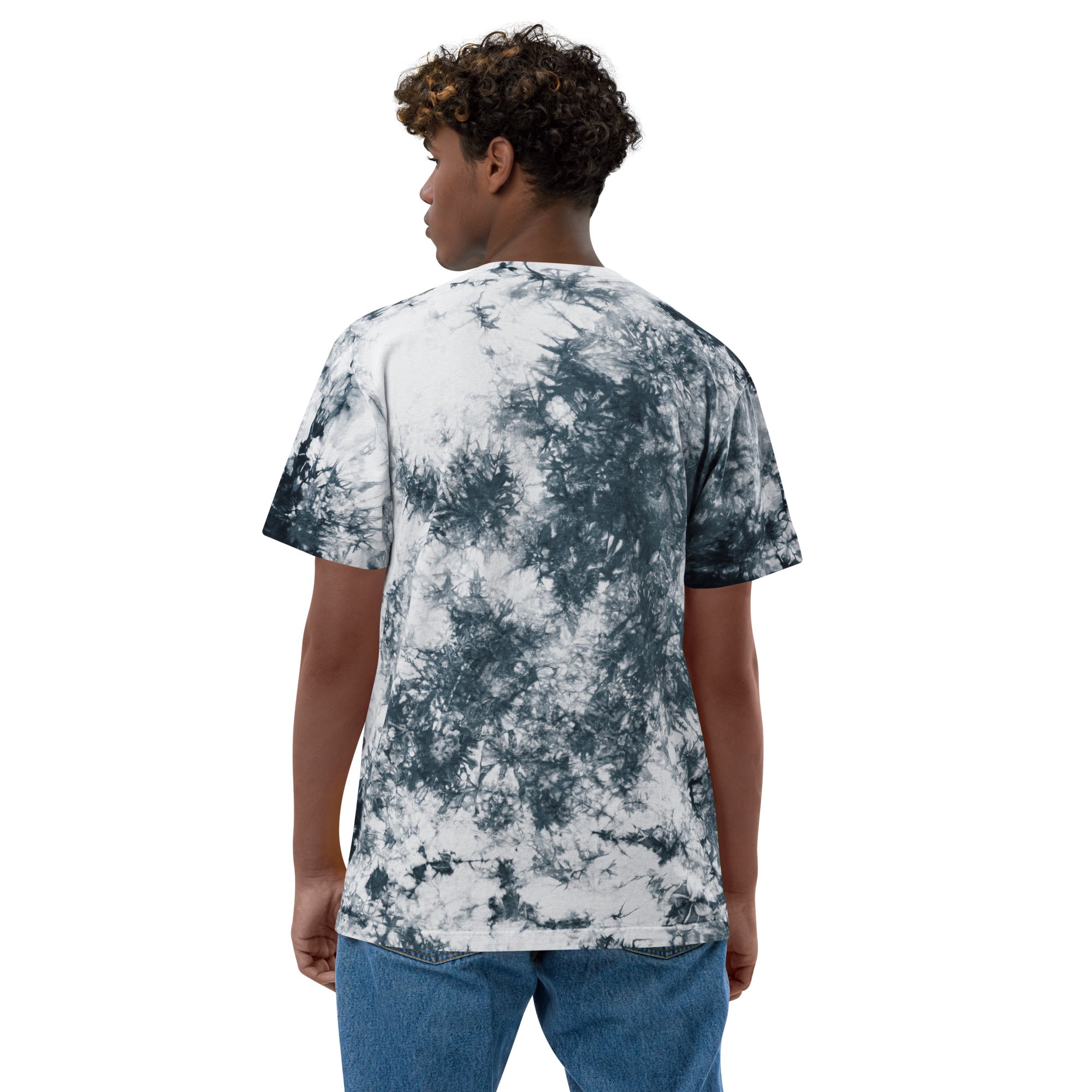 Groovy Tunes Oversized tie-dye t-shirt